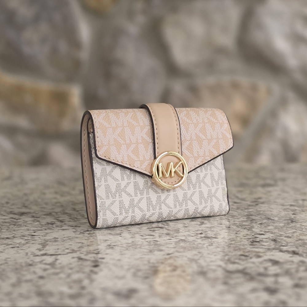 Michael Kors Carmen Logo Medium Wallet